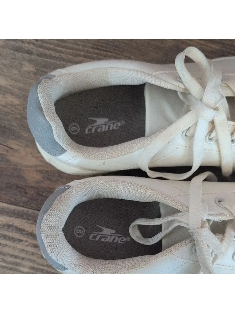 Crane Classic Sleek White Men's Sneakers 9